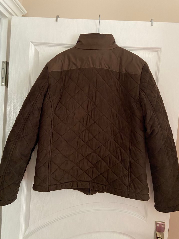 Kahverengi  Erkek Süet Mont - Görsel 4