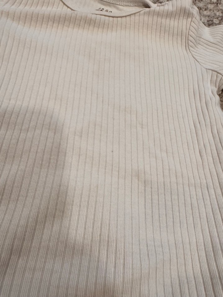 H&M Beyaz Bebek Body - Görsel 2