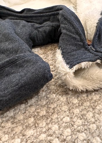 Gri Kürklü Bebek Tulumu Astronot Tulum - Görsel 7