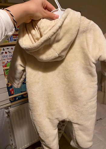 LCW Kürklü Nakışlı Bebek Erkek Tulumu - Görsel 3