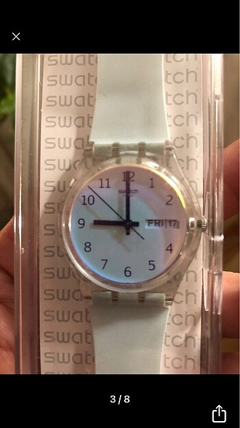  Beden beyaz Renk ORIJINAL SWATCH KADIN SAAT