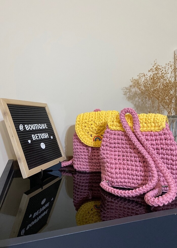 #sırtçanta #pembeçanta #çocukçanta - Görsel 2