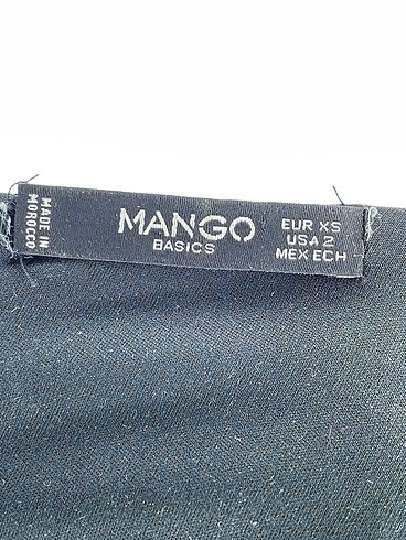 xs Beden siyah Renk Mango Uzun Elbise %70 İndirimli.