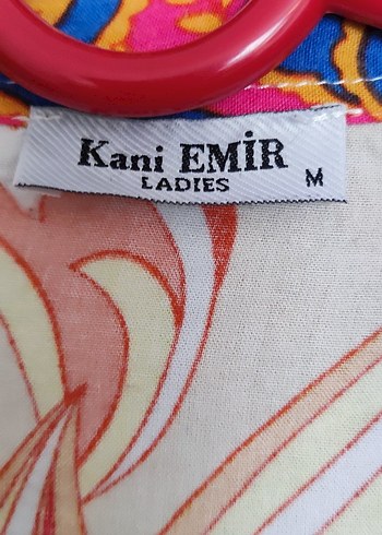 Bohem Çok Renkli Uzun Drapeli Kadın Bluz - Görsel 6