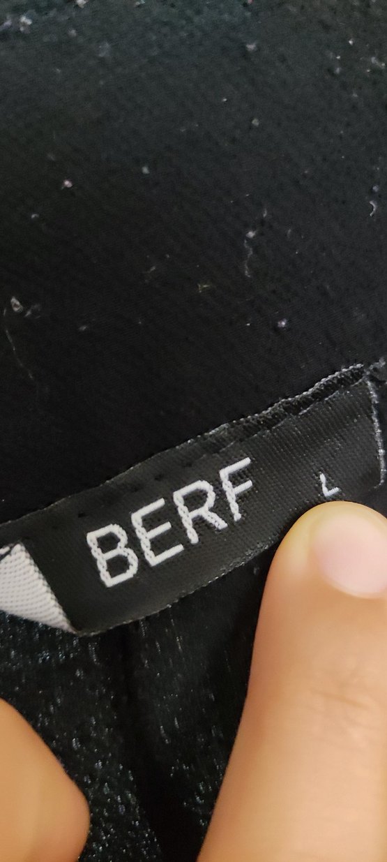 Siyah Drapeli Yüksek Yakalı Uzun tulum - Görsel 4