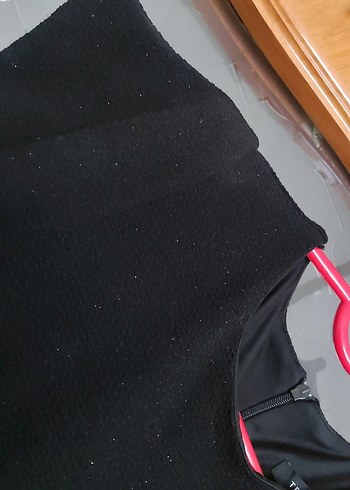 Uzun Kollu Siyah Uzun Elbise - Görsel 6