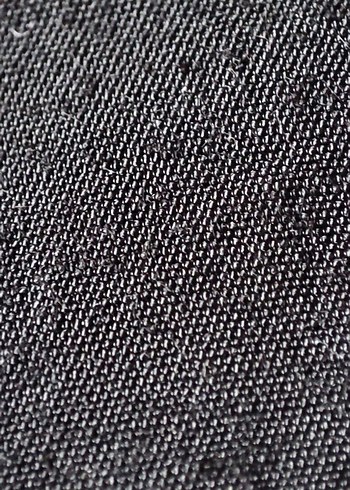 Kadın Siyah Keten Salaş Midi Pantolon - Görsel 4