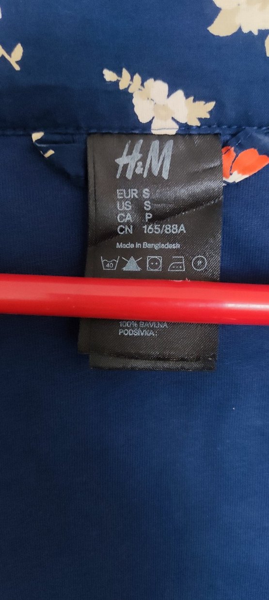 Çiçek Desenli Mavi Bohem Kadın Kimono - Görsel 2