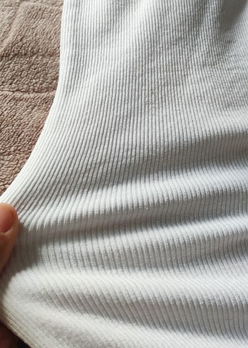 erkek  beyaz  Boğazlı Triko Kazak - Görsel 3