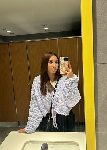 Puffy hırka - Görsel 3