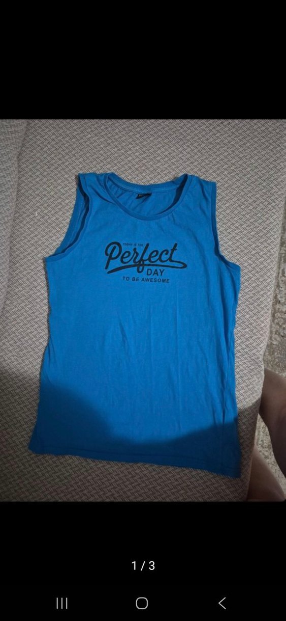 Kahverengi Baskılı Erkek Çocuk Kolsuz Tişört 5 adet - Görsel 2