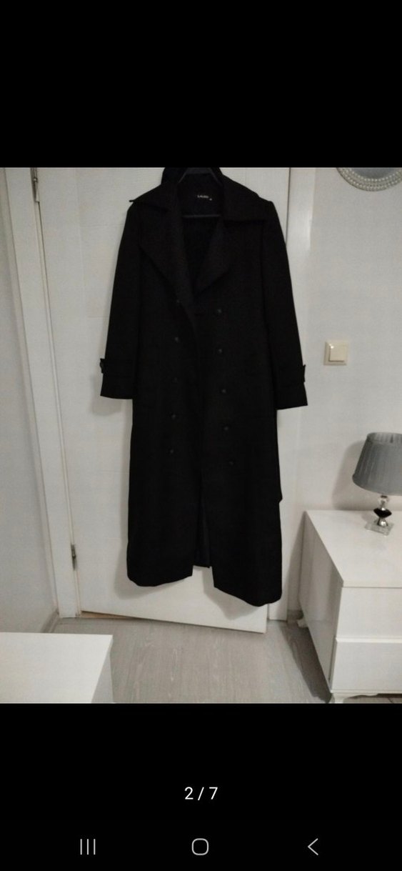 Siyah  Uzun Kaban 1 kez kullanıldı - Görsel 2