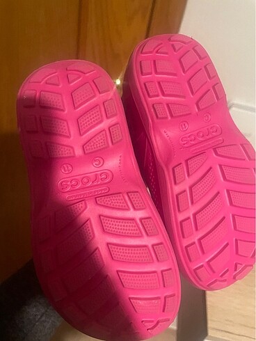 28 Beden pembe Renk Crocs çizme 11 no-28 no