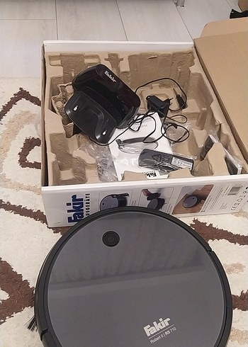 Fakir Robert II RS 710 Robot Süpürge Gri - Görsel 2