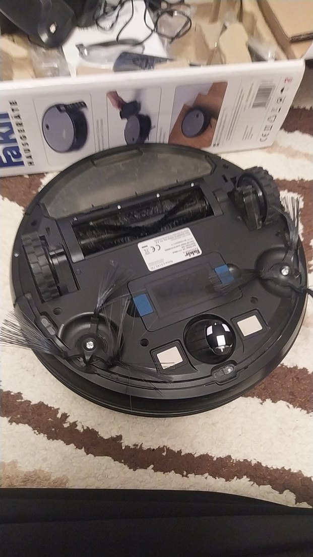 Fakir Robert II RS 710 Robot Süpürge Gri - Görsel 3