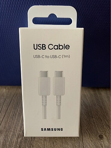 Samsung Orjinal Şarj Kablosu 2 Ucu Type-c