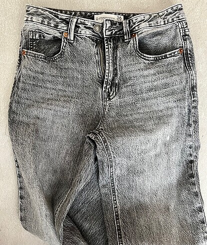 Stradivarius Stradivarius D98- 36 beden gri jean