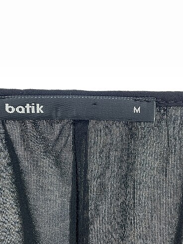 m Beden kahverengi Renk Batik Kısa Elbise %70 İndirimli.