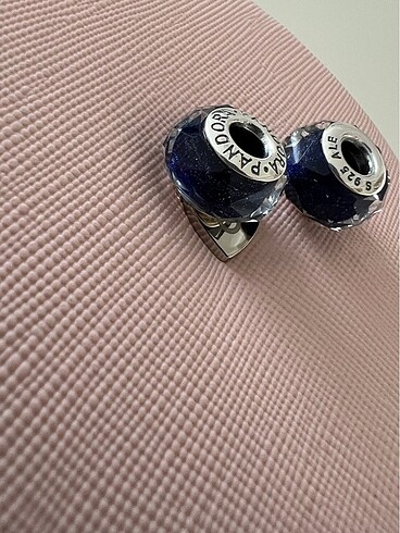  Beden lacivert Renk Pandora murano charm