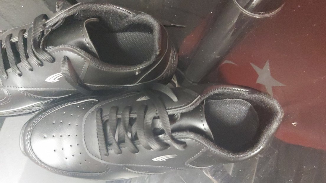 Siyah unisex Spor Ayakkabı - Görsel 5