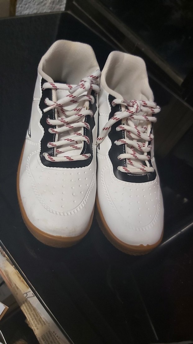 Beyaz Bağcıklı Kadın Spor Loefer Ayakkabı - Görsel 2