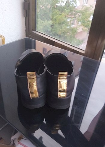 Versace Erkek Klasik Kahverengi Deri Ayakkabı - Görsel 6