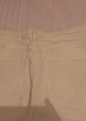 açık sarı denim Pantolon - Görsel 6