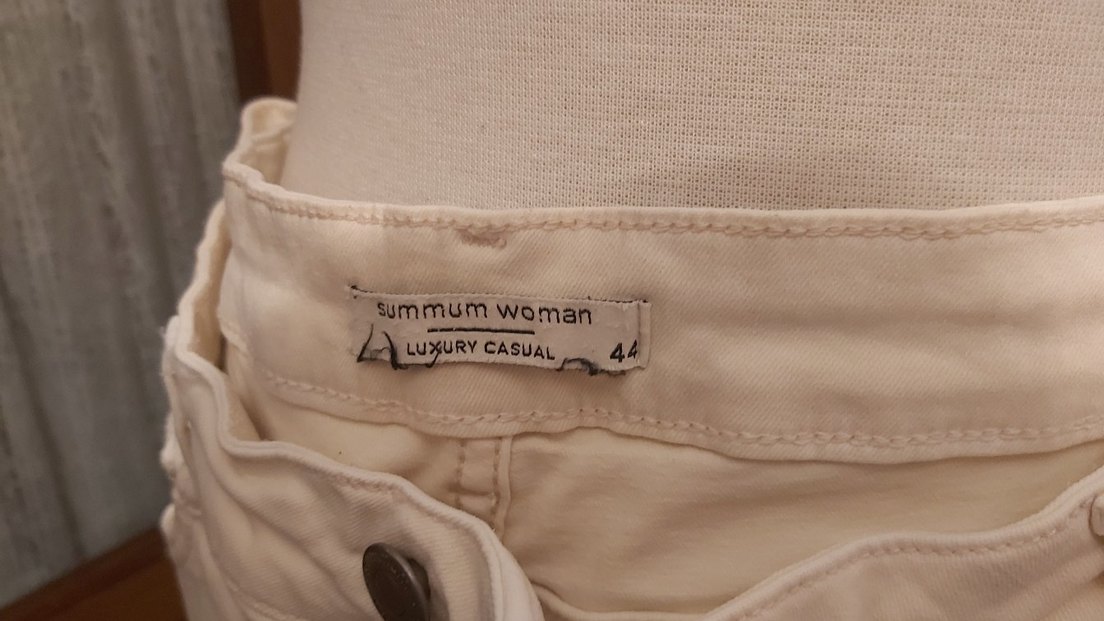 açık sarı denim Pantolon - Görsel 3