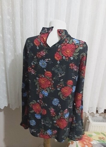 xl Beden Pencere dekolte Bluz