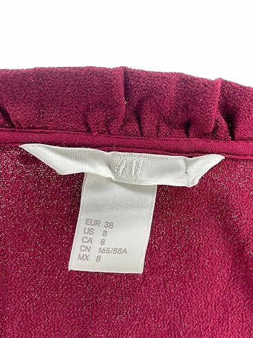 38 Beden bordo Renk H&M Bluz %70 İndirimli.