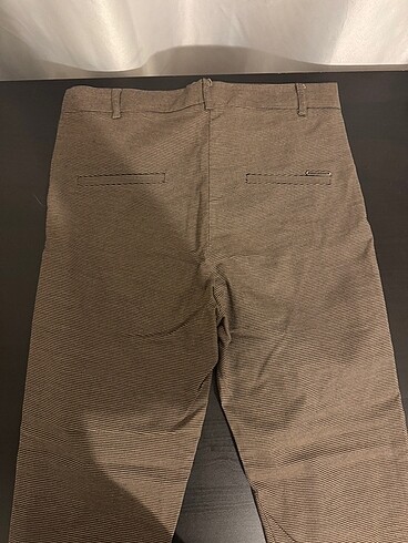 s Beden kahverengi Renk XİNT kumaş skinny pantolon