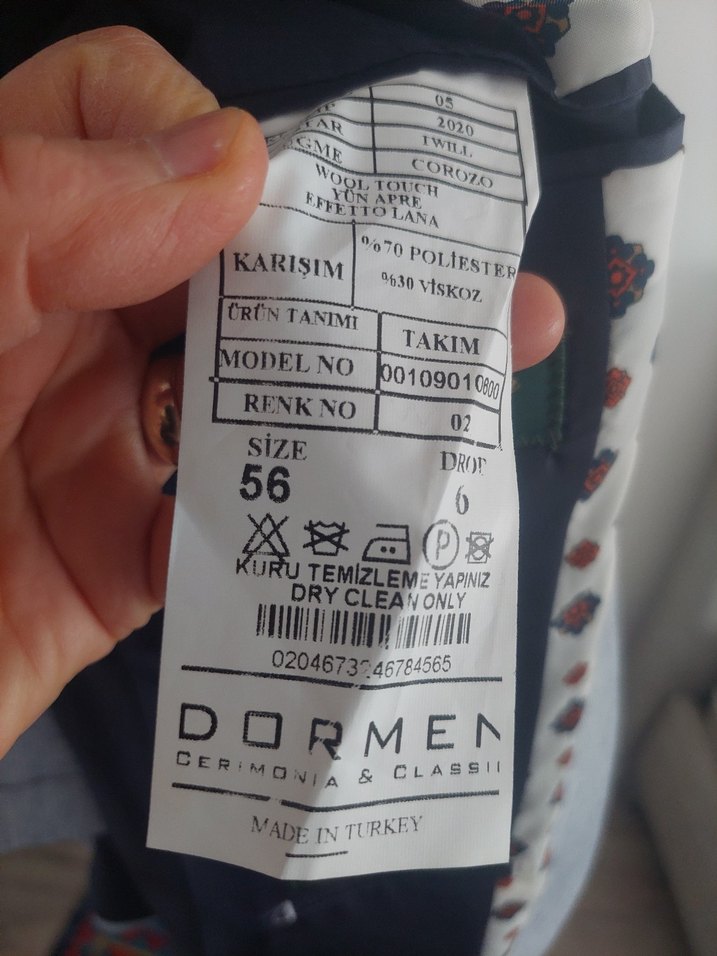 Gri Erkek Takım Elbise Ceket - Görsel 3