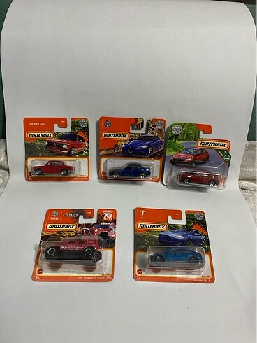 Matchbox 5?li özel set