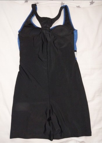 Kemer Detaylı Lacivert Spor Kadın Mayo - Görsel 2