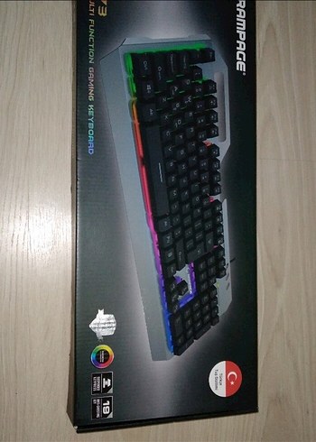 Rampage KB-R78 Çok Renkli Aydınlatmalı Klavye - Görsel 5