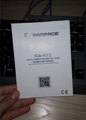 Rampage KB-R78 Çok Renkli Aydınlatmalı Klavye - Görsel 3