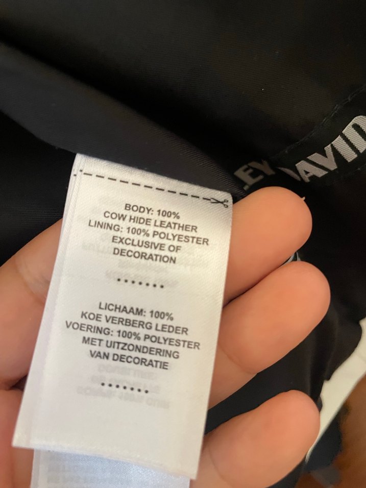 Harley Davidson Kadın Beyaz Deri Biker Ceket - Görsel 5