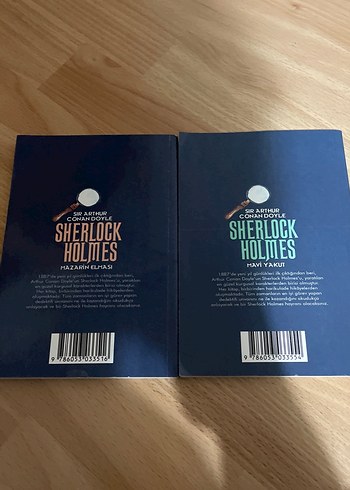 2 adet Sherlock Holmes Kitabı - Görsel 2