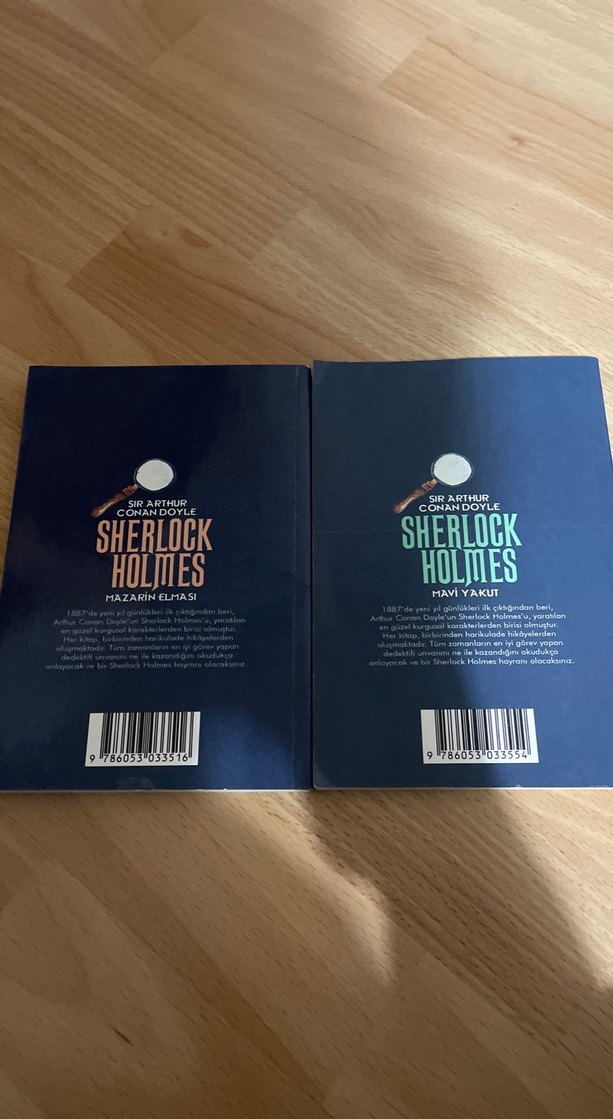 2 adet Sherlock Holmes Kitabı - Görsel 2