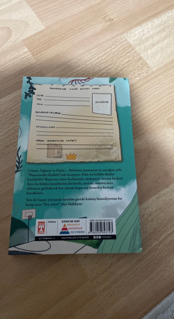 Başarısızlar Kulübü Çocuk Kitabı - Görsel 2