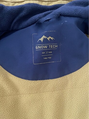 10 Yaş Beden sarı Renk Tchibo Snow Tech Kar Montu