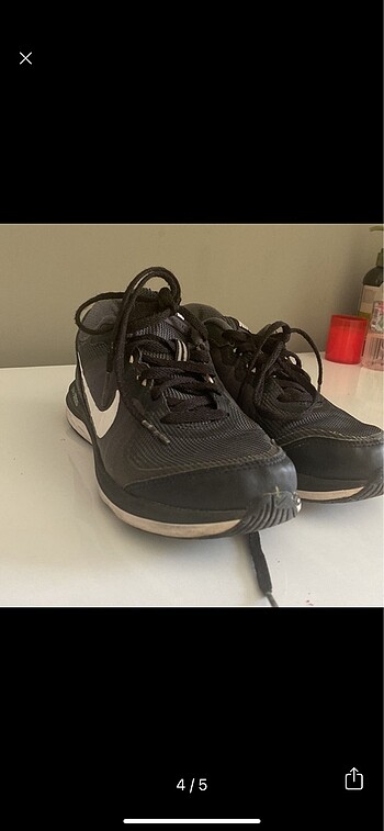 36 Beden siyah Renk Nike spor ayakkabı