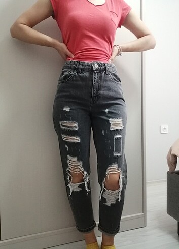 Topshop Kadın kot pantolon