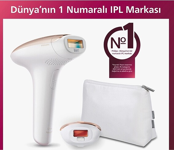 Philips lumea sc1997 lazer epilasyon aleti