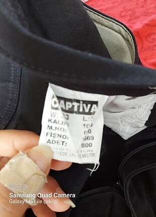 34 Beden Erkek pantolonu
