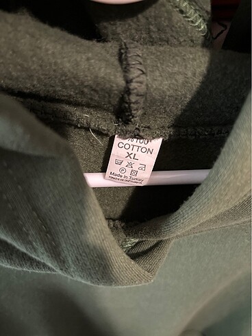 xl Beden yeşil Renk sweatshirt