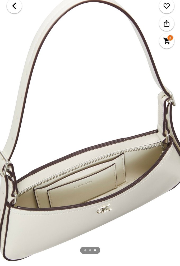 Bej Deri Kemer Detaylı Kadın Çanta - Görsel 2