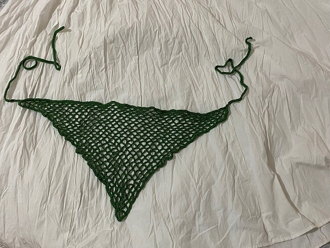 Diğer Örgü file bandana