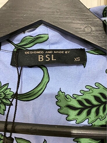 BSL FASHION BSL Gömlek Elbise