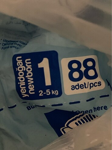 Molfix Bebek bezi 88 adet